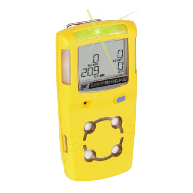 Pre-programmed with OSHA alarm levels,rechargable batteries,multi gas detector,Tamper-proof,one button operation,easy and comfortable to wear,Easy visual compliance with flashing green intelliflash.